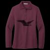 Women's Silk Touch Long Sleeve Polo Miniatura