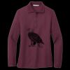 Women's Silk Touch Long Sleeve Polo Miniatura