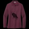Women's Silk Touch Long Sleeve Polo Miniatura