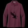 Women's Silk Touch Long Sleeve Polo Miniatura