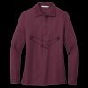 Women's Silk Touch Long Sleeve Polo Miniatura
