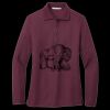 Women's Silk Touch Long Sleeve Polo Miniatura