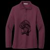 Women's Silk Touch Long Sleeve Polo Miniatura