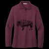 Women's Silk Touch Long Sleeve Polo Miniatura