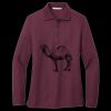 Women's Silk Touch Long Sleeve Polo Thumbnail