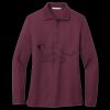 Women's Silk Touch Long Sleeve Polo Thumbnail