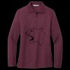 Women's Silk Touch Long Sleeve Polo Thumbnail