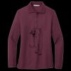 Women's Silk Touch Long Sleeve Polo Thumbnail
