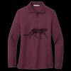 Women's Silk Touch Long Sleeve Polo Thumbnail