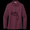 Women's Silk Touch Long Sleeve Polo Miniatura