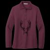 Women's Silk Touch Long Sleeve Polo Thumbnail