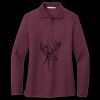 Women's Silk Touch Long Sleeve Polo Miniatura