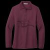 Women's Silk Touch Long Sleeve Polo Miniatura