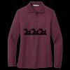 Women's Silk Touch Long Sleeve Polo Miniatura