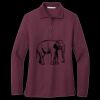 Women's Silk Touch Long Sleeve Polo Miniatura