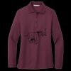 Women's Silk Touch Long Sleeve Polo Miniatura