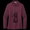 Women's Silk Touch Long Sleeve Polo Miniatura