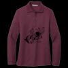 Women's Silk Touch Long Sleeve Polo Miniatura
