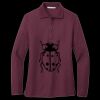 Women's Silk Touch Long Sleeve Polo Miniatura