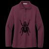 Women's Silk Touch Long Sleeve Polo Miniatura