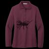 Women's Silk Touch Long Sleeve Polo Miniatura