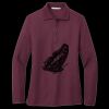 Women's Silk Touch Long Sleeve Polo Miniatura