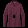 Women's Silk Touch Long Sleeve Polo Miniatura
