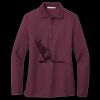 Women's Silk Touch Long Sleeve Polo Miniatura