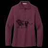 Women's Silk Touch Long Sleeve Polo Miniatura