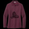 Women's Silk Touch Long Sleeve Polo Miniatura