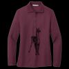 Women's Silk Touch Long Sleeve Polo Miniatura