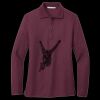 Women's Silk Touch Long Sleeve Polo Miniatura