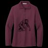 Women's Silk Touch Long Sleeve Polo Miniatura
