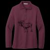 Women's Silk Touch Long Sleeve Polo Miniatura