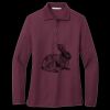 Women's Silk Touch Long Sleeve Polo Miniatura