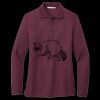 Women's Silk Touch Long Sleeve Polo Miniatura