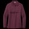 Women's Silk Touch Long Sleeve Polo Miniatura