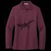 Women's Silk Touch Long Sleeve Polo Thumbnail