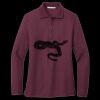 Women's Silk Touch Long Sleeve Polo Thumbnail
