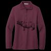 Women's Silk Touch Long Sleeve Polo Miniatura