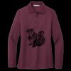 Women's Silk Touch Long Sleeve Polo Miniatura