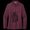 Women's Silk Touch Long Sleeve Polo Miniatura