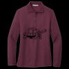 Women's Silk Touch Long Sleeve Polo Miniatura