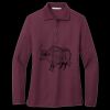 Women's Silk Touch Long Sleeve Polo Miniatura