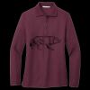 Women's Silk Touch Long Sleeve Polo Miniatura
