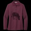 Women's Silk Touch Long Sleeve Polo Miniatura