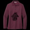 Women's Silk Touch Long Sleeve Polo Miniatura