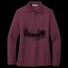 Women's Silk Touch Long Sleeve Polo Thumbnail