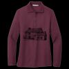 Women's Silk Touch Long Sleeve Polo Thumbnail