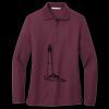 Women's Silk Touch Long Sleeve Polo Thumbnail